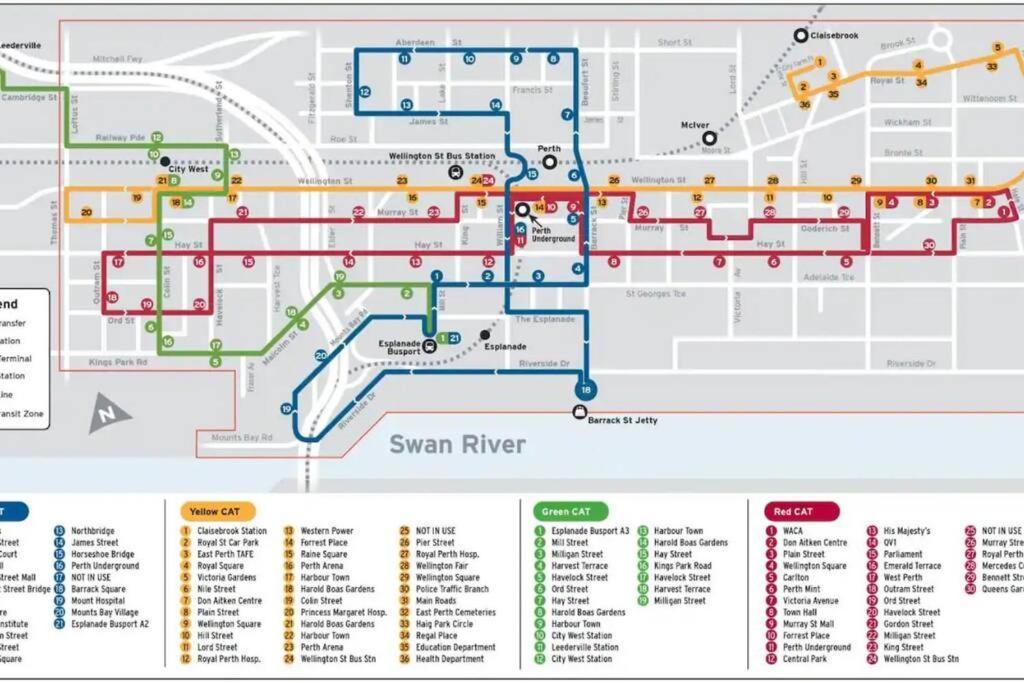 City & Lakeside With Free Parking, Pool And 10 Mins Walk Into The City Περθ Εξωτερικό φωτογραφία